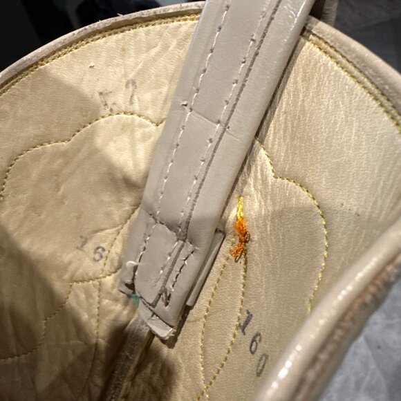 Tony Lama Vintage Women’s Leather/Snake Skin Pointed Toe Western Cowboy Boots - Picture 13 of 15